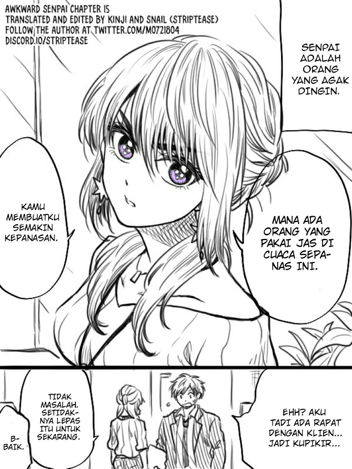 Awkward Senpai Chapter 15 Gambar 1